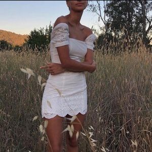 With Jéan white dress